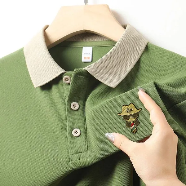 Olive_Color_Men_Polo_T-Shirt