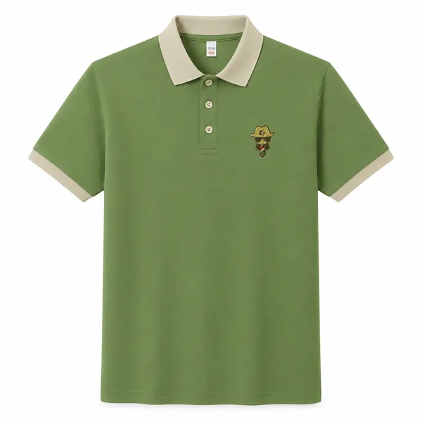 Olive_Color_Men_Polo_T-Shirt