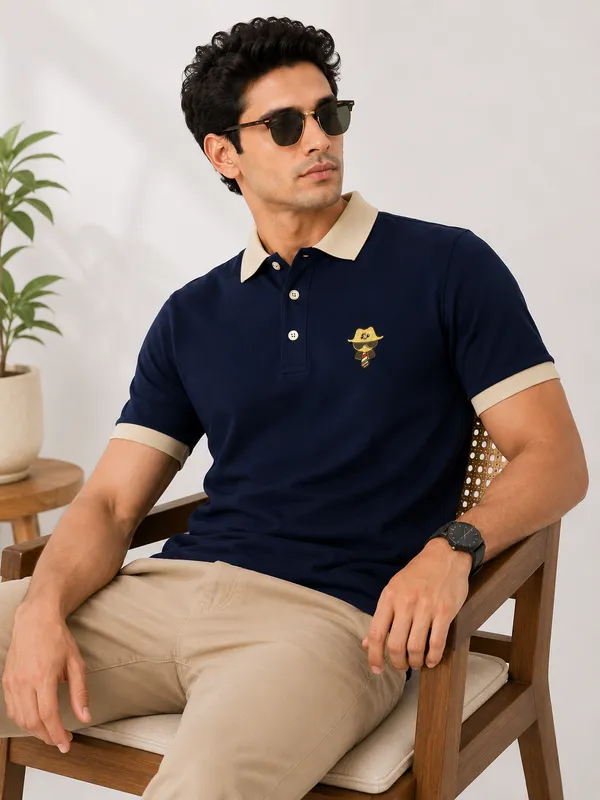 Navy_Color_Men_Polo_T-Shirt
