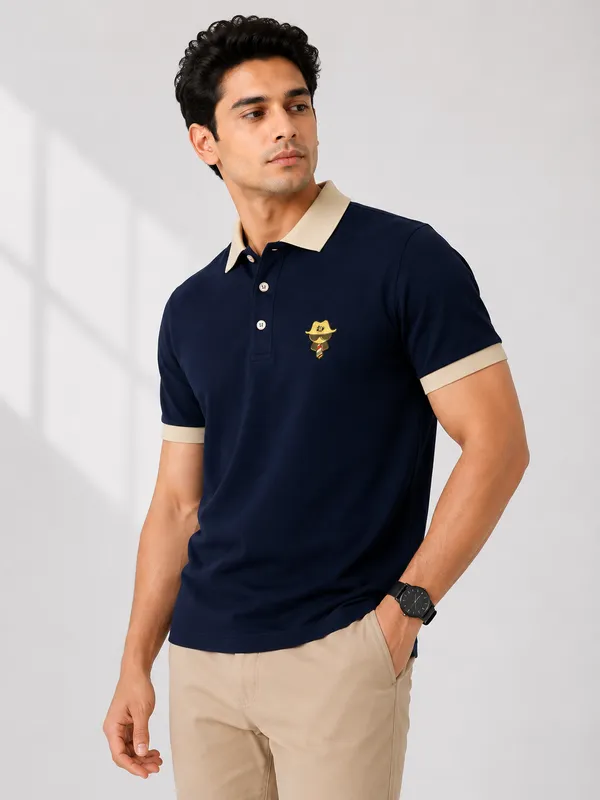 Navy_Color_Men_Polo_T-Shirt