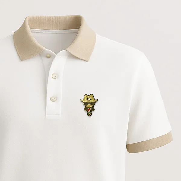 White_Color_Men_Polo_T-Shirt