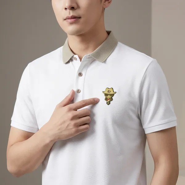 Olive_Green_Relaxed_Fit_Embroidered_Polo_T_Shirt_For_Men