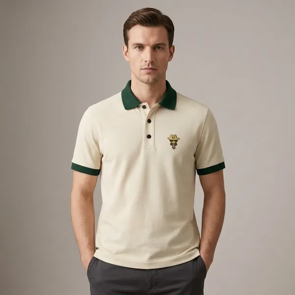 Beige_Relaxed_Fit_Polo_T_Shirt_For_Men