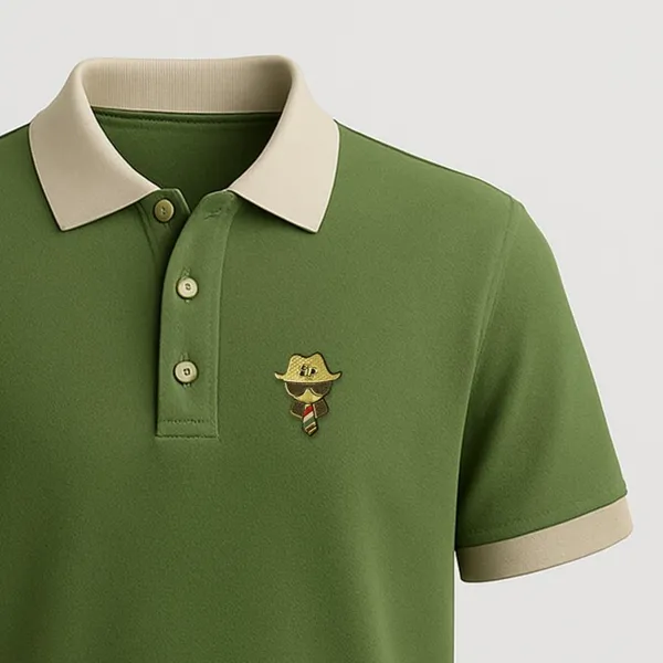 Olive_Color_Men_Polo_T-Shirt