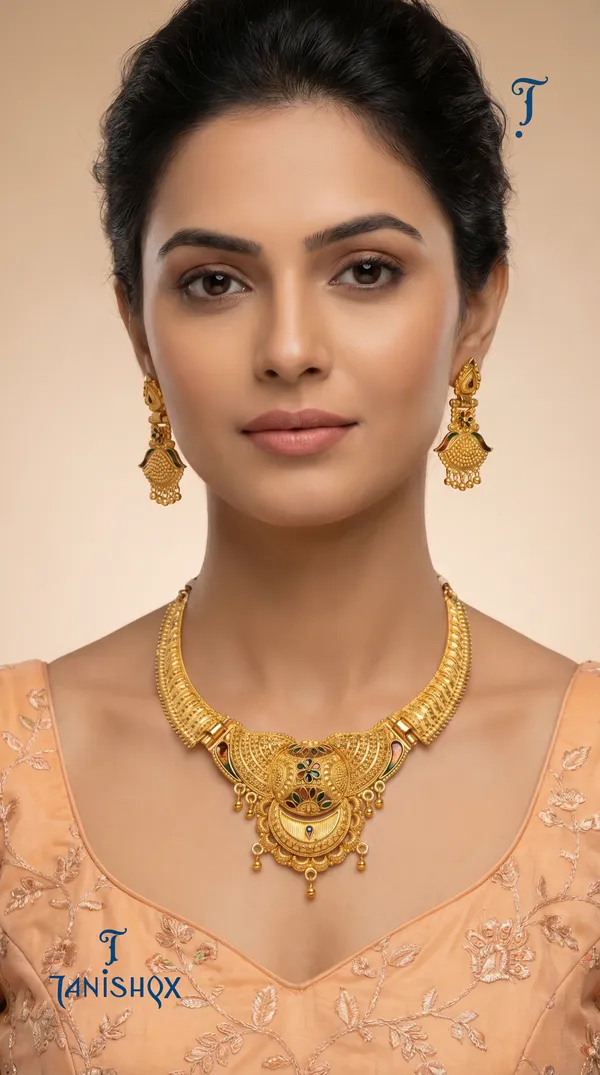 Micro_Gold_Plated_Ad_Diamond_Studded_Fancy_Forming_Necklace_With_Earrings_For_Women