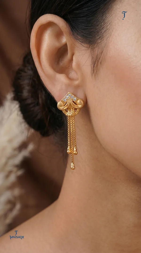 Micro_Gold_Plated_And_Diamond_Daily_Wear_Fancy_Jhumka_Earring