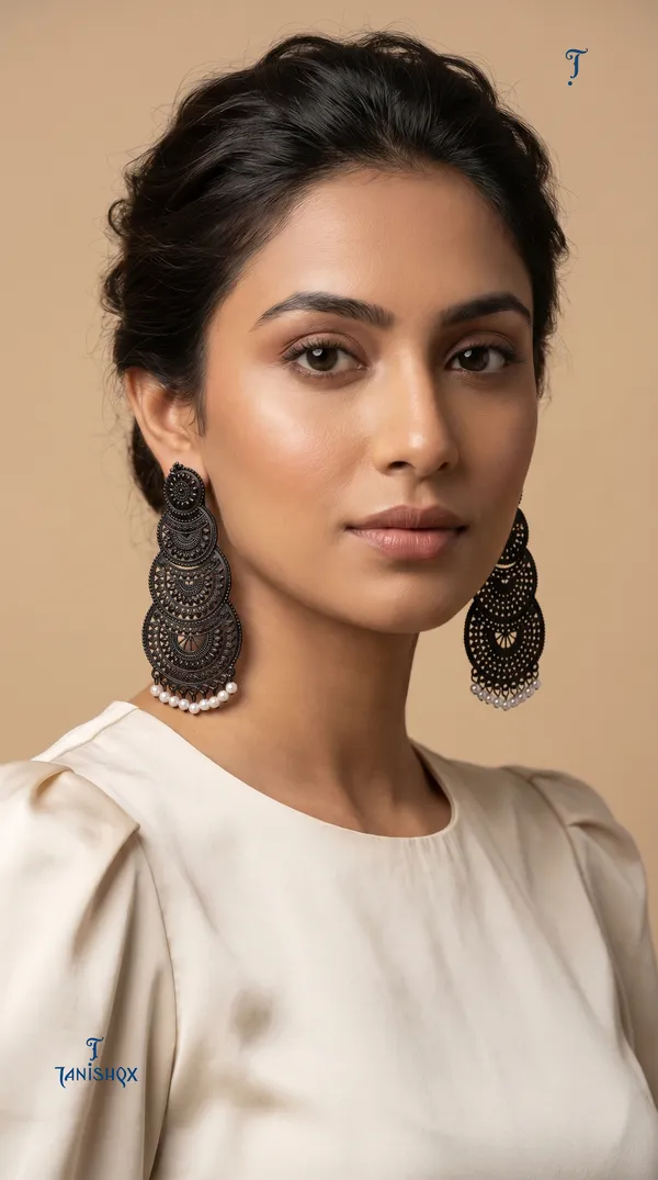 Trendy_Black_Oxidised_Chandbali_Style_Earrings_For_Women