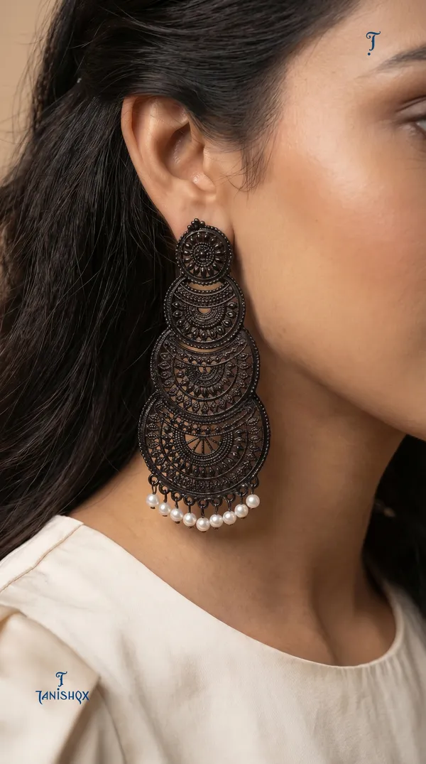 Trendy_Black_Oxidised_Chandbali_Style_Earrings_For_Women