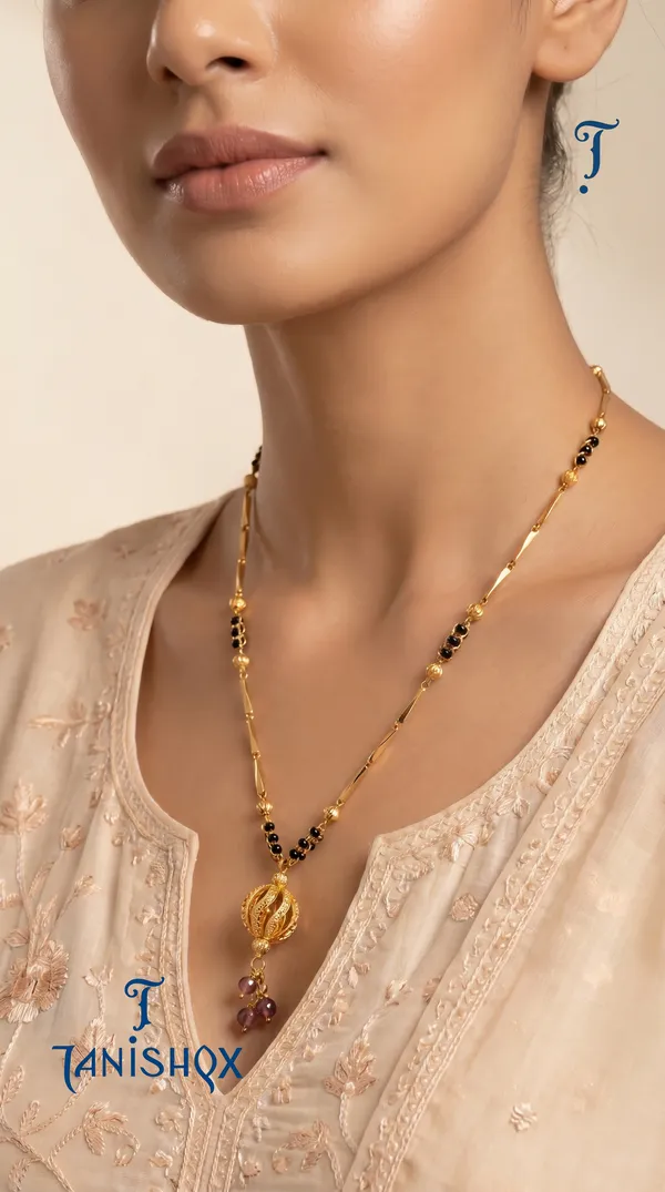 Classic_Chain_With_Gold_Tone_Pendant