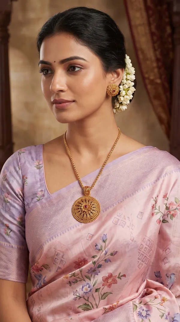 Antique_Gold_Beaded_Heritage_Necklace_Set_with_Matching_Earrings