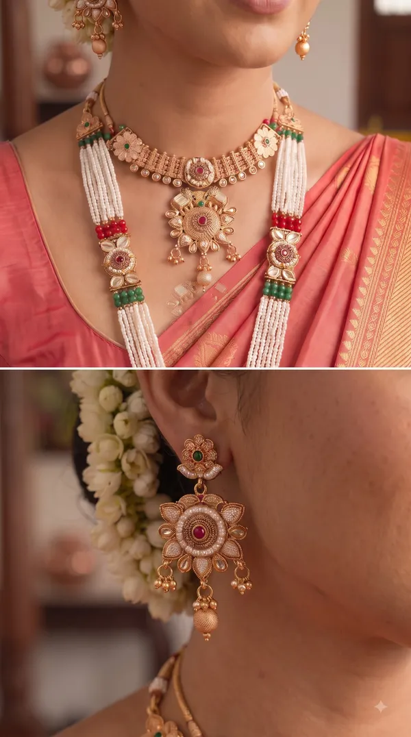 Temple_Bloom_2-Layer_Pearl_Mala_Jewellery_Set_�_Necklace,_Earrings_&_Maang_Tikka