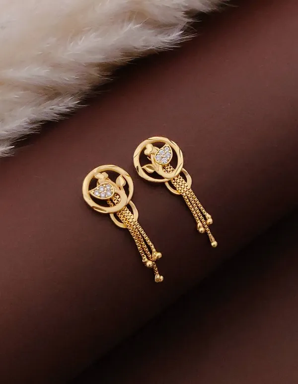 Micro_Gold_Plated_And_Diamond_Daily_Wear_Fancy_Jhumka_Earring