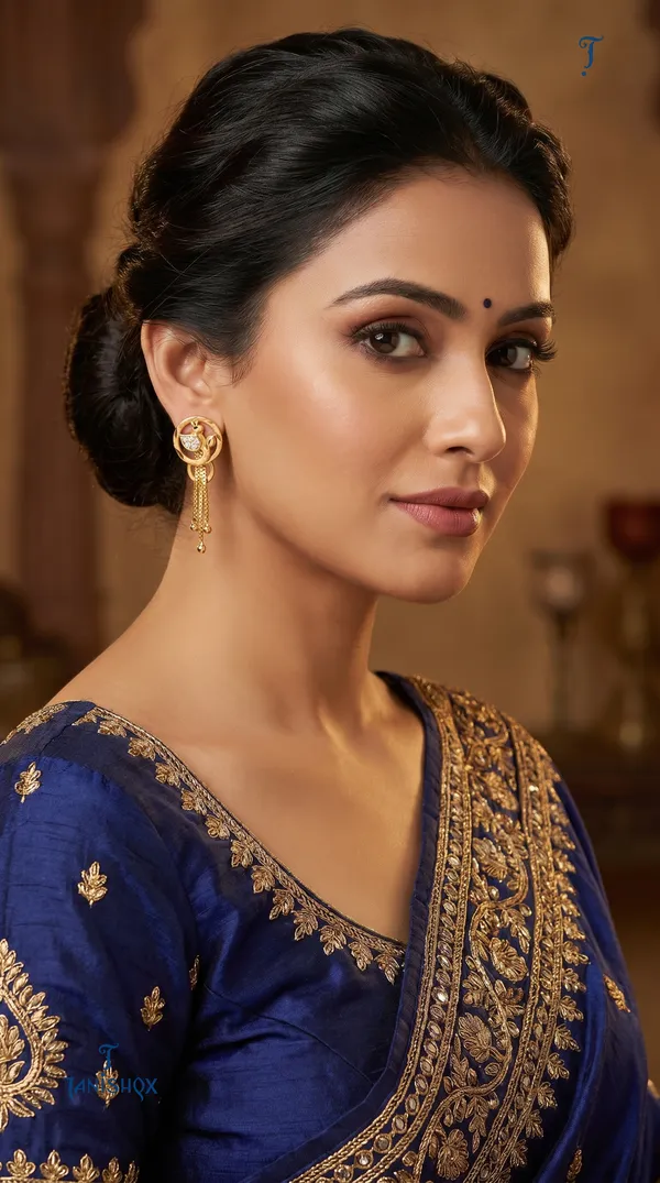 Micro_Gold_Plated_And_Diamond_Daily_Wear_Fancy_Jhumka_Earring
