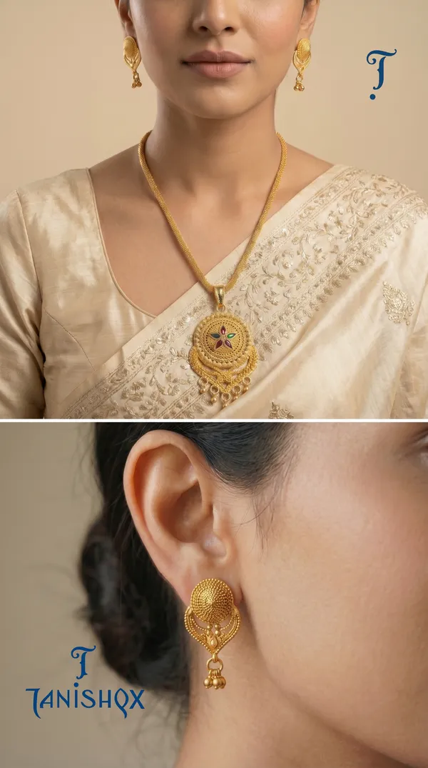 Micro_Gold_Plated_Ad_Diamond_Studded_Fancy_Oval_Pendant_Set_With_Chain