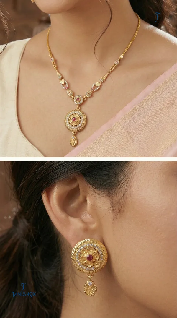 Micro_Gold_Plated_Ad_Diamond_Studded_Fancy_Forming_Necklace_With_Earrings_For_Women