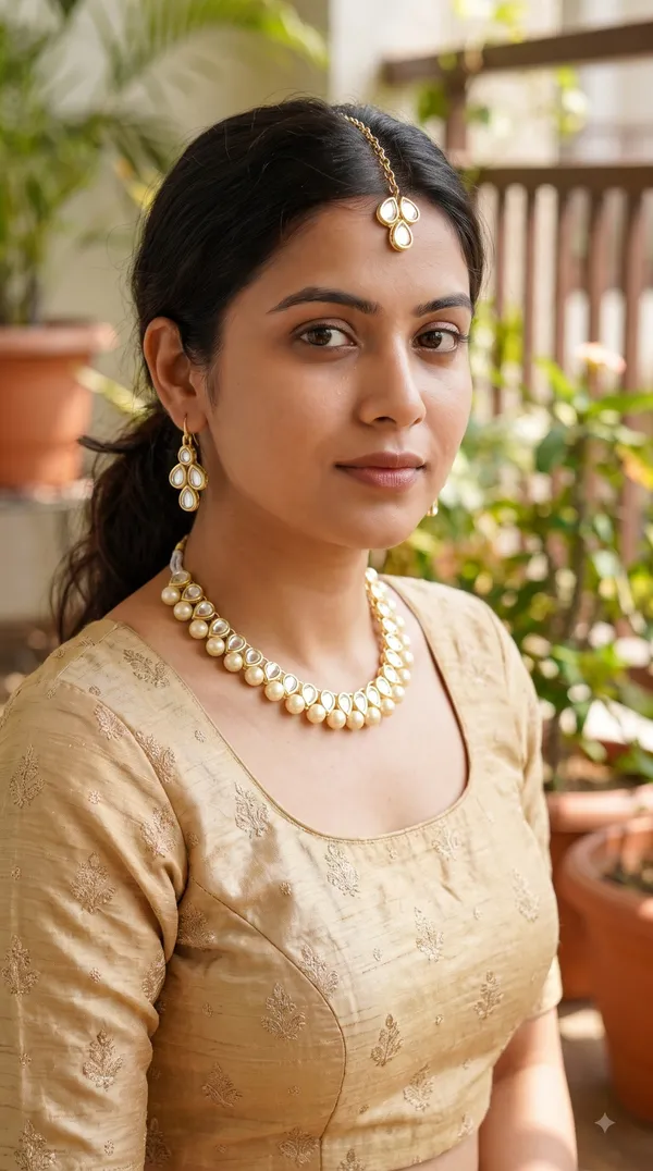 Elegant_Gold-Tone_Kundan_Pearl_Necklace_Set_with_Matching_Earrings_&_Maang_Tikka