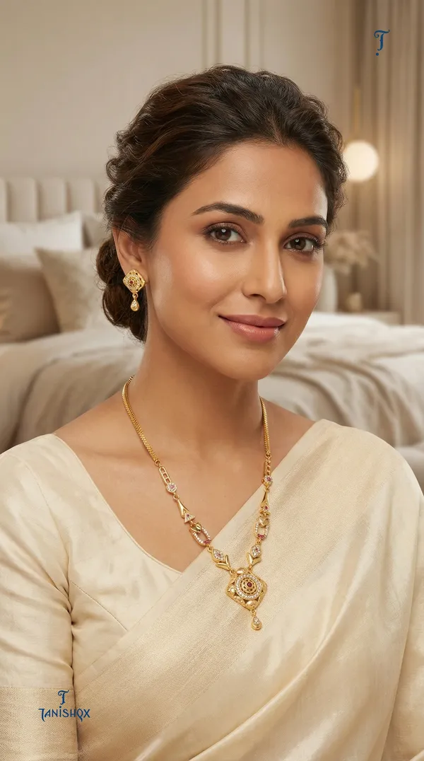 Micro_Gold_Plated_Ad_Diamond_Studded_Fancy_Forming_Necklace_With_Earrings_For_Women