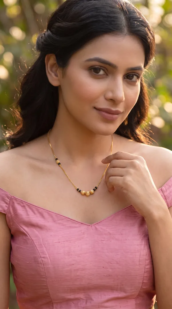 Golden_Noir_Asymmetric_Bead_Chain_Necklace_with_Sculpted_Gold_Accents_for_Women