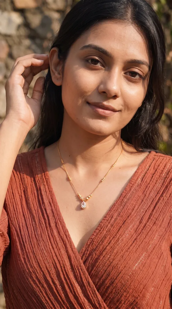 Elegant_Gold-Toned_Clear_Teardrop_Pendant_Necklace_for_Women