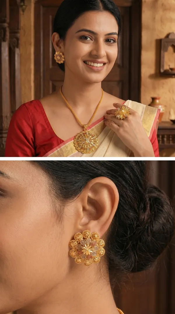 Premium_Gold_Plated_Traditional_Round_Pendant_Necklace_Set