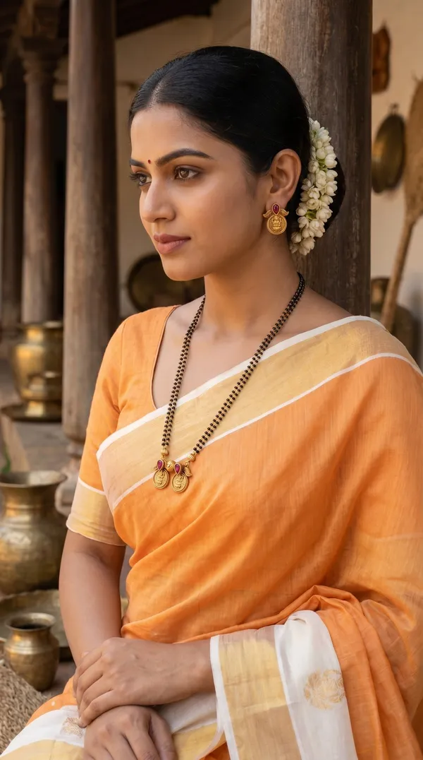 Premium_Gold_Plated_Maa_Lakshmi_Mangalsutra_Set_for_Women