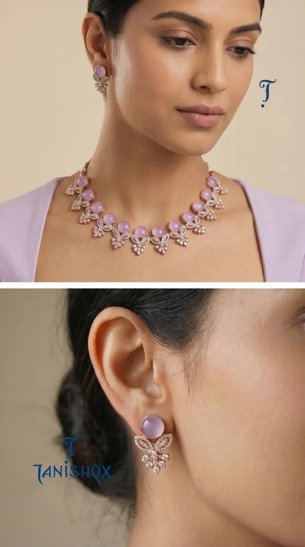Designer_Lovendar_Diamond_Look_Choker_Set_With_Matching_Earrings_For_Women