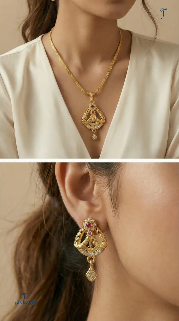 Micro_Gold_Plated_Ad_Diamond_Studded_Fancy_Oval_Pendant_Set_With_Chain