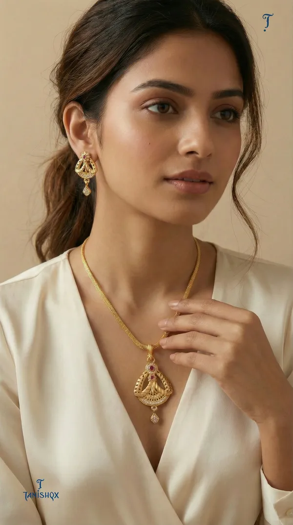 Micro_Gold_Plated_Ad_Diamond_Studded_Fancy_Oval_Pendant_Set_With_Chain