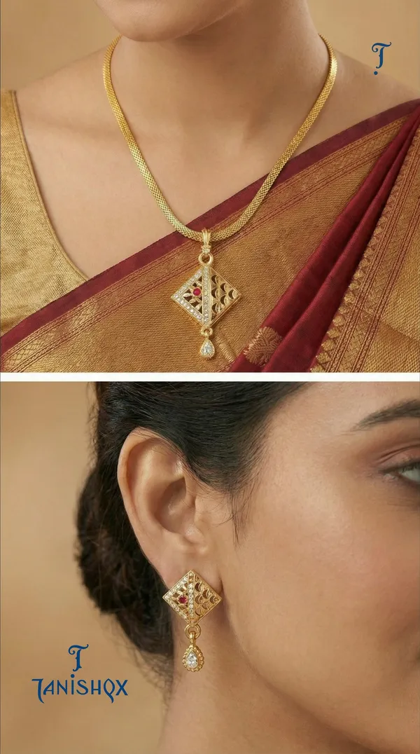 Micro_Gold_Plated_Ad_Diamond_Studded_Fancy_Oval_Pendant_Set_With_Chain