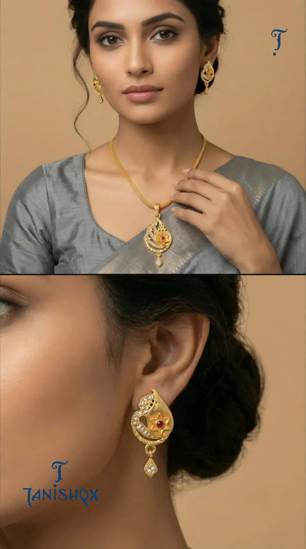 Micro_Gold_Plated_Ad_Diamond_Studded_Fancy_Oval_Pendant_Set_With_Chain
