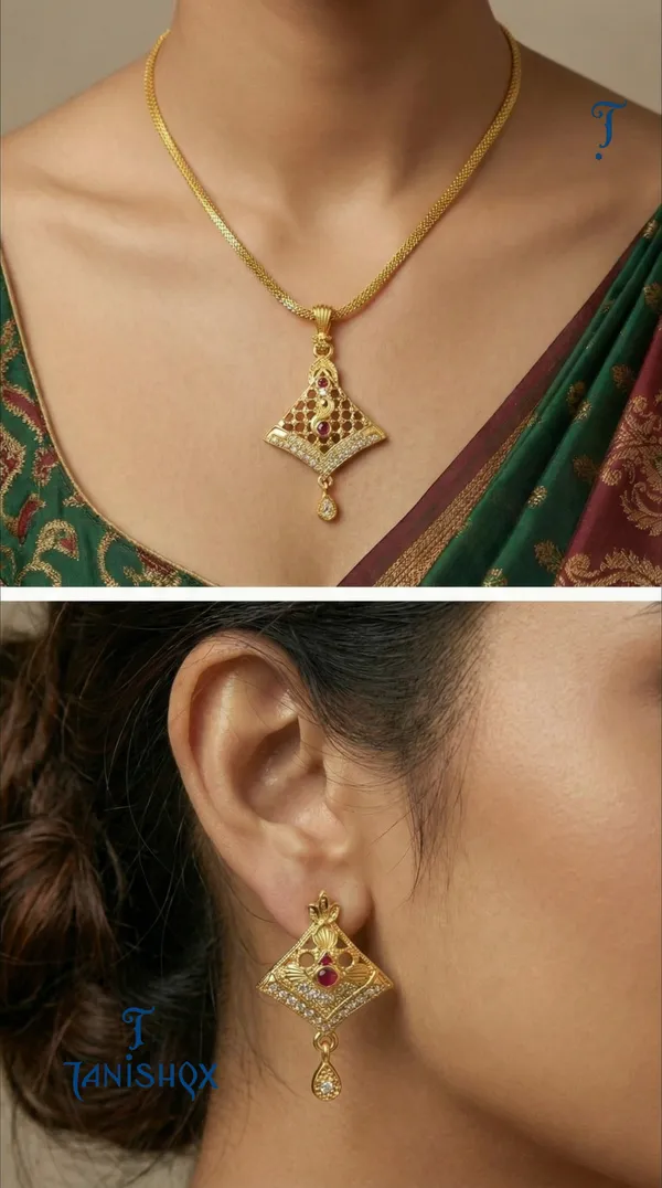 Micro_Gold_Plated_Ad_Diamond_Studded_Fancy_Oval_Pendant_Set_With_Chain