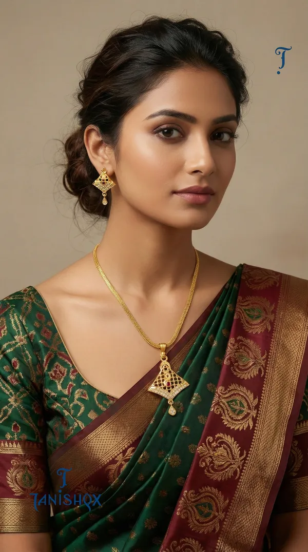Micro_Gold_Plated_Ad_Diamond_Studded_Fancy_Oval_Pendant_Set_With_Chain