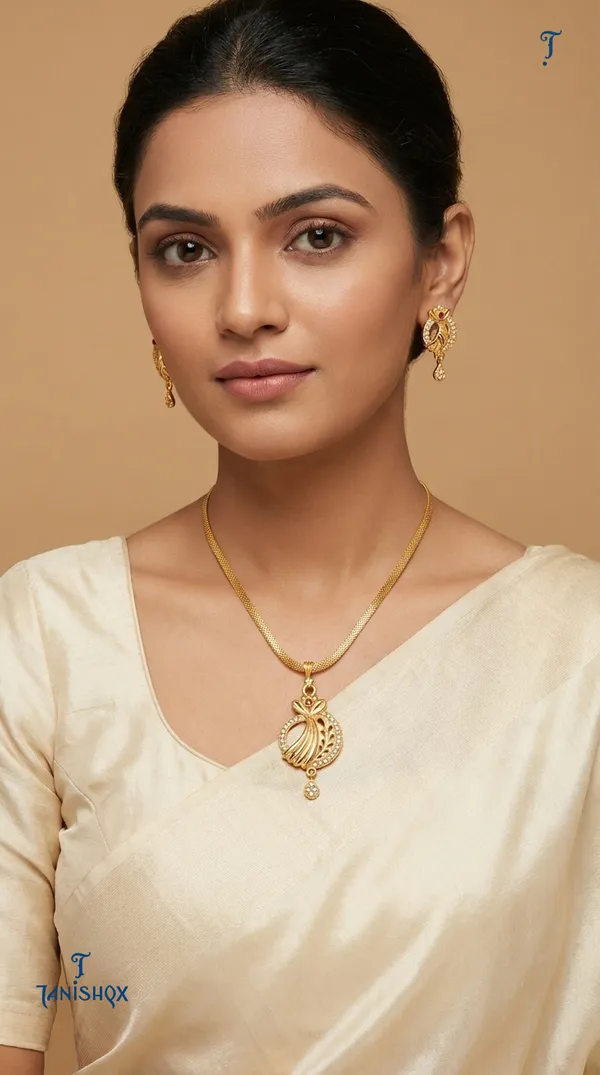 Micro_Gold_Plated_Ad_Diamond_Studded_Fancy_Oval_Pendant_Set_With_Chain
