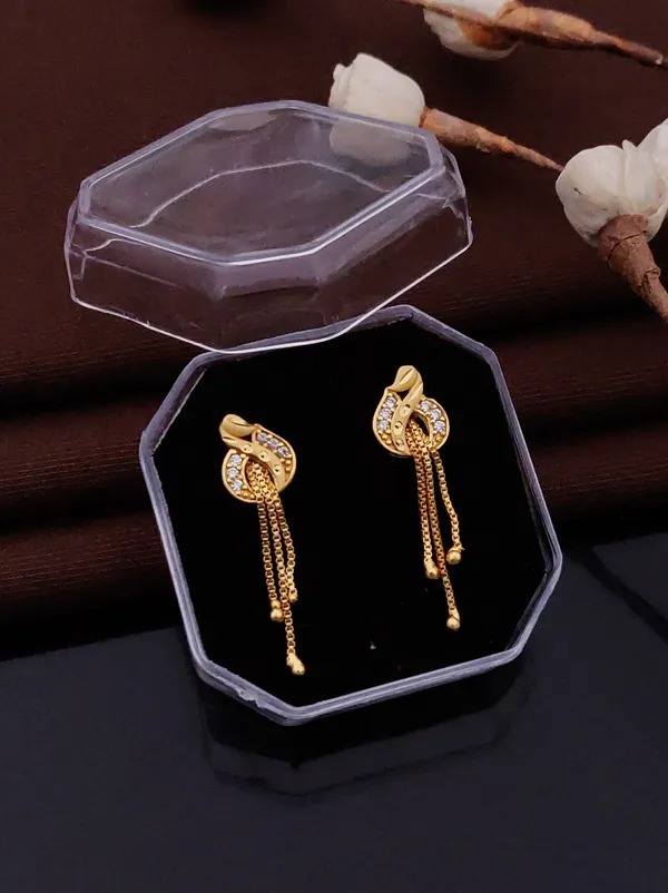 Micro_Gold_Plated_And_Diamond_Daily_Wear_Fancy_Jhumka_Earring