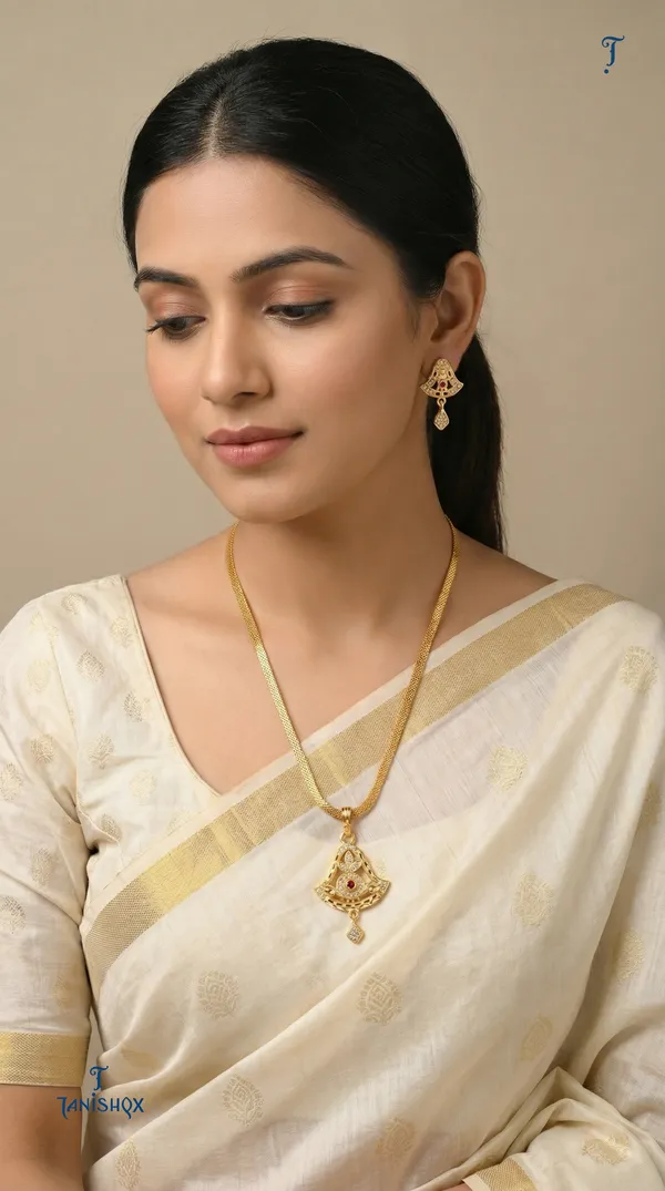 Micro_Gold_Plated_Ad_Diamond_Studded_Fancy_Oval_Pendant_Set_With_Chain