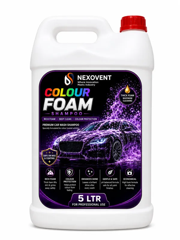 Nexovent_Colour_Foam_5_Litre_Premium_Car_Wash_Shampoo