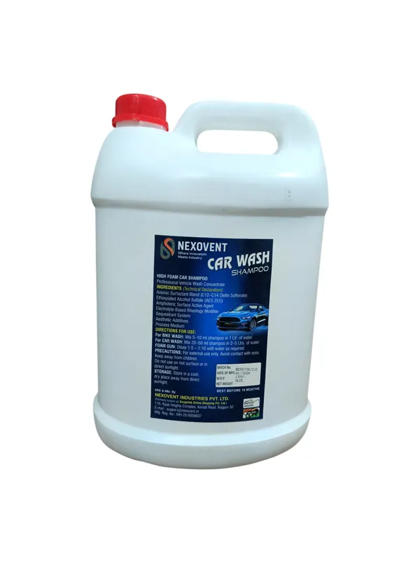 Nexovent_Car_Wash_Shampoo_Extra_Foam_5_Litre