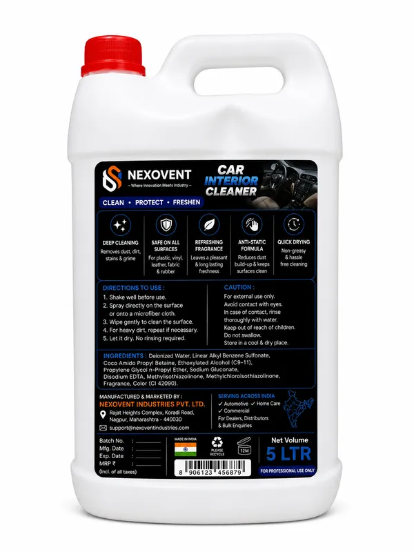 Nexovent_Car_Interior_Cleaner_5_Ltr_For_Professional_Use