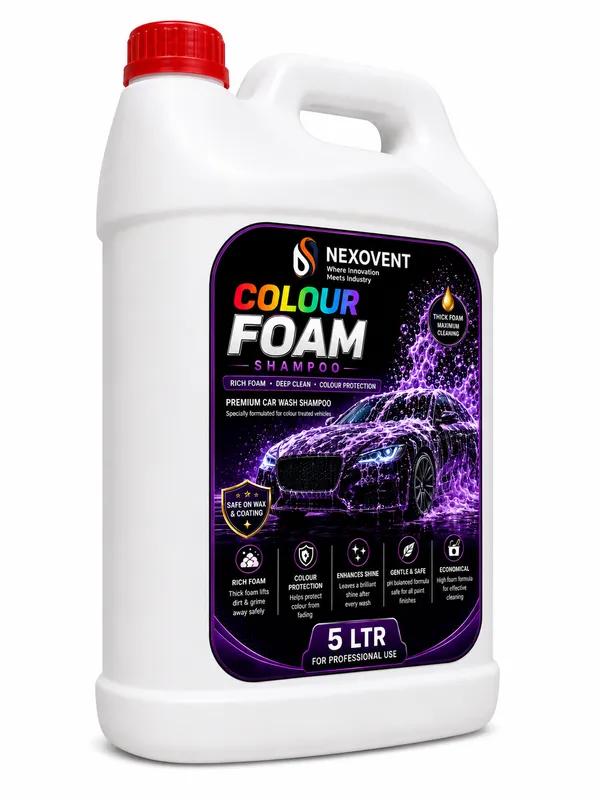 Nexovent_Colour_Foam_5_Litre_Premium_Car_Wash_Shampoo