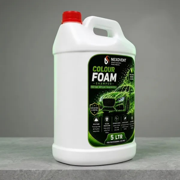 Nexovent_Colour_Foam_Shampoo_5_Litre_for_Professional_Use