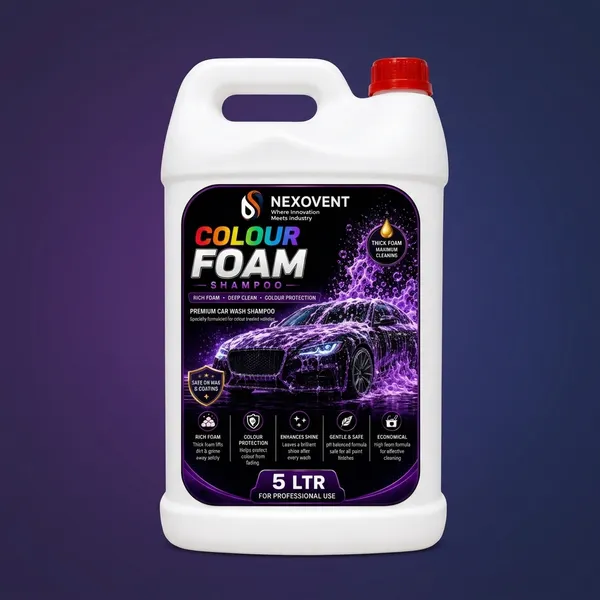 Nexovent_Colour_Foam_5_Litre_Premium_Car_Wash_Shampoo