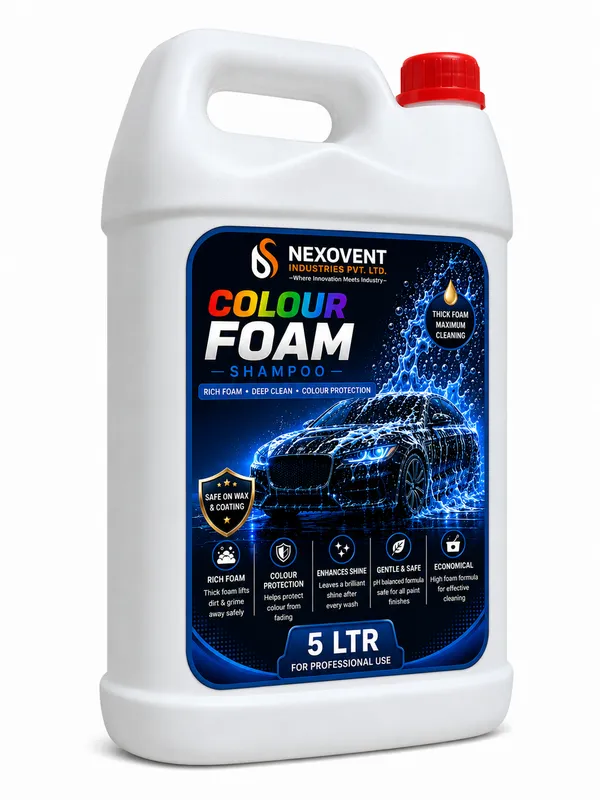 Nexovent_Colour_Foam_Car_Shampoo_5_Litre_for_Professional_Use