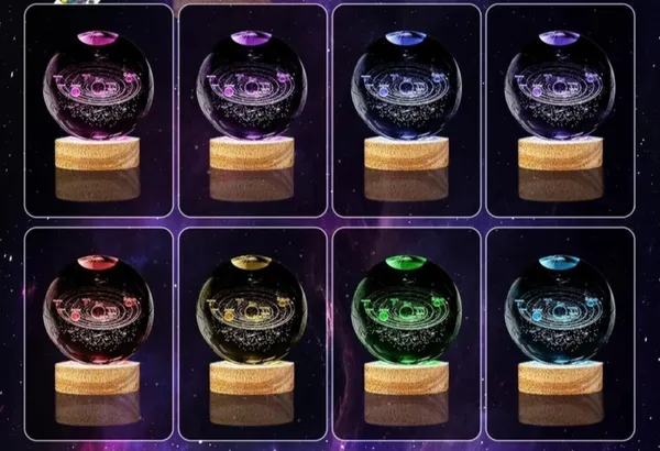 Crystal_Glass_Wood_Solar_System_Purple_Multicolour_LED_Lamp