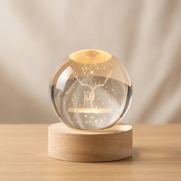 Glass_Wood_3D_Deer_Crystal_Ball_Decorative_Night_Lamp