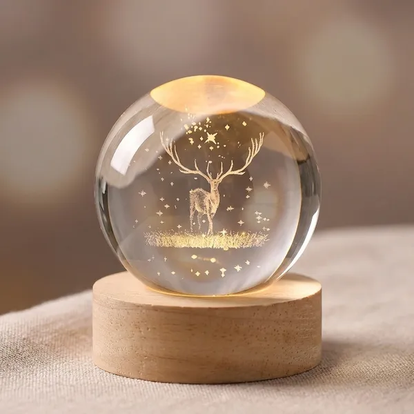 Glass_Wood_3D_Deer_Crystal_Ball_Decorative_Night_Lamp