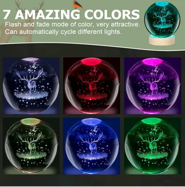 Crystal_Glass_Wood_3D_Deer_Multicolour_LED_Night_Light