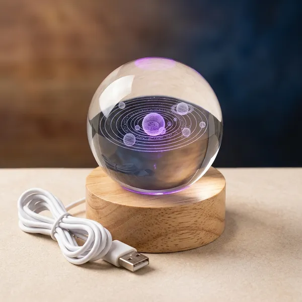 Crystal_Glass_Wood_Solar_System_Purple_Multicolour_LED_Lamp