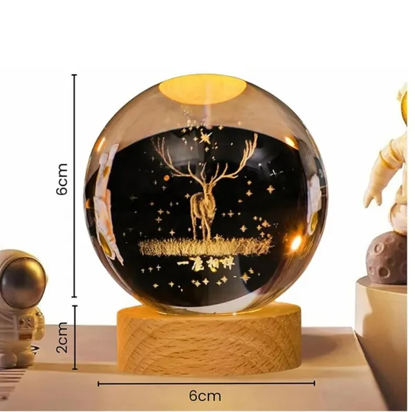 Glass_Wood_3D_Deer_Crystal_Ball_Decorative_Night_Lamp