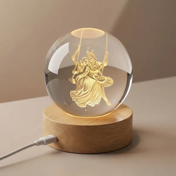 Crystal_Glass_Wood_Radha_Krishna_Decorative_LED_Lamp
