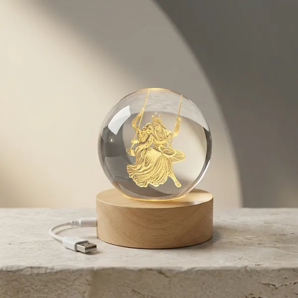 Crystal_Glass_Wood_Radha_Krishna_Decorative_LED_Lamp